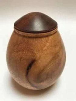 Silky Oak Urn Style #2 Bryan Falkenberg Silky Oak Urn Style #2