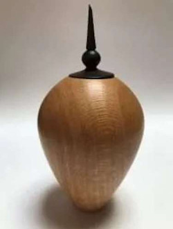 Silky Oak Urn Style #3 Bryan Falkenberg Silky Oak Urn Style #3