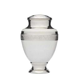 Elegant White Urn Elegant White Urn
