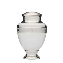 Elegant White Urn Elegant White Urn